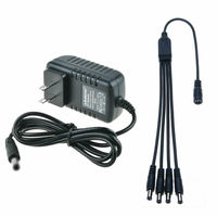 Adaptateur secteur AC/DC ultra-compact 36W 36V 1A US/EU/UK/AU 5.5x2.1mm DC pour caméra de sécurité CCTV Certifié CE FCC RoHS OEM