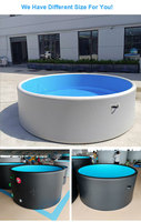 Piscine hors sol gonflable InflaToGo, prix d'usine, équipement de jeux aquatiques, piscine gonflable Ipool avec pompe