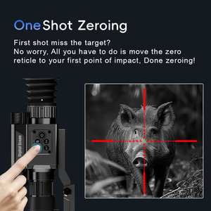 Monóculo de Visão Noturna com Vídeo 4K, Alcance de 300m, Ampliação de 8X, 30fps, Imagem Térmica Infravermelha para Uso Tático de Longo Alcance - Product Image 5
