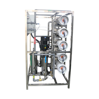 Pabrik Desalinasi Air Payau 5T/H Sistem Filtrasi Air Industri Mesin Reverse Osmosis untuk Irigasi Pertanian