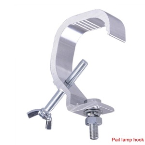 Pince de fixation pour projecteur de scène à tête mobile en aluminium moulé, à boucle simple et double, système de mesure métrique - Product Image 1