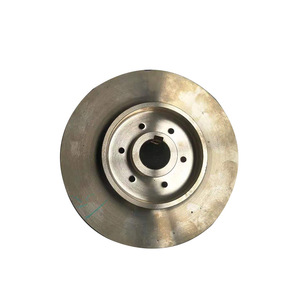 Impulsor de cobre pulido cerrado con aspas curvas para bomba de barco, piezas de bomba de agua para plataforma de perforación y refinación de petróleo marina, 4 aspas - Product Image 4