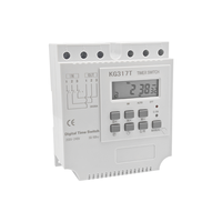 Interruptor Horario CHRE KG317T 25A 220V 50Hz con Enchufe para Control Automatizado y Electrodomésticos