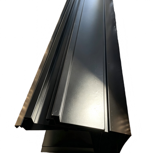 Gouttière en alliage <span class=keywords><strong>d</strong></span>'aluminium ignifuge et peignable <span class=keywords><strong>pour</strong></span> la collecte des eaux de pluie et le drainage des bâtiments - Product Image 1