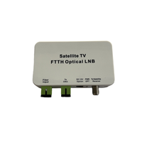 WDM-Récepteur optique GPON FTTH pour télévision, récepteur optique RF à large bande LNB à fibre de petite taille