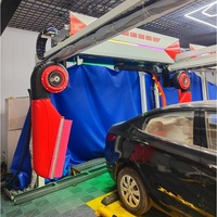 Nouvelle Machine de Lavage de Voiture Électrique Entièrement Automatique en Métal de Qualité Supérieure 2025 – Système de Lavage à 360°