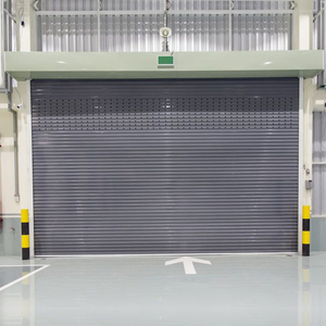 <span class=keywords><strong>Porte</strong></span> <span class=keywords><strong>de</strong></span> <span class=keywords><strong>garage</strong></span>/entrepôt en acier industrielle moderne à enroulement avec surface finie, imperméable, insonorisée et ignifuge, prix bas - Product Image 3