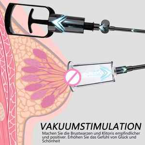 Estimulador de Clítoris, Pezones y Vagina 3 en 1 con Bomba de Vacío - Masajeador de Ampliación con Succión Ajustable, Juguete Sexual BDSM para Mujeres B2B - Product Image 4
