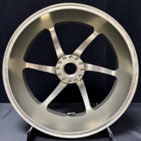 Jante forgée 6061-T6 usinée CNC et anodisée 17x3.5 17x6.0 pouces, bras oscillant simple face pour Ducati Multistrada V4 Pikes Peak