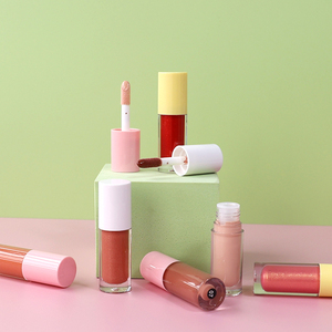 6 colores Etiqueta Privada brillo de labios <span class=keywords><strong>Make</strong></span> <span class=keywords><strong>Your</strong></span> Own glitter lipgloss - Product Image 5