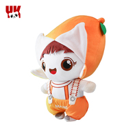 OEM vente en gros de jouets en peluche poupée en tissu personnalisé jouets en peluche humain personnalisé pour les enfants