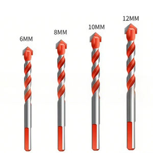 Juego de Brocas Multifuncionales de 3-12 mm para Vidrio, Cerámica, Azulejos, Concreto, Ladrillo, Metal, Mármol, Madera - Abreagujeros de 6 mm de Diámetro - Product Image 4