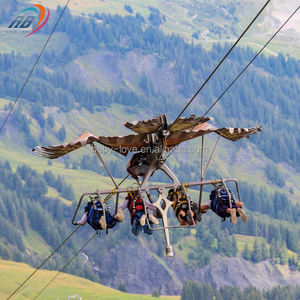 Equipo de Parque de Atracciones Profesional para Exteriores, Montaña de Árboles, Gran Parque Infantil, Aventura para Adultos, Tirolina - Product Image 1