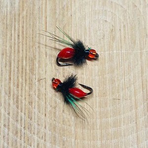 Kit de pêche à la mouche pour la pêche à la mouche, équipement fait main avec banderoles sec et humide, assortiment de bars, truites - Product Image 6