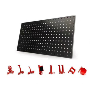 Rak <span class=keywords><strong>Display</strong></span> gantung banyak kegunaan, Pegboard plastik tahan lama NBT grosir untuk penyimpanan alat garasi alat pembersih mobil - Product Image 2
