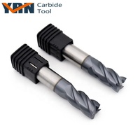 Changzhou fabricant fraise en bout CNC outils 4 cannelures carbure monobloc CNC fraises en bout pouces