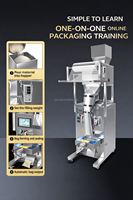 Machine de remplissage automatique de poudre de jus, machine d'emballage multifonctionnelle pneumatique pour sachets de café et de thé, emballage de sacs en plastique