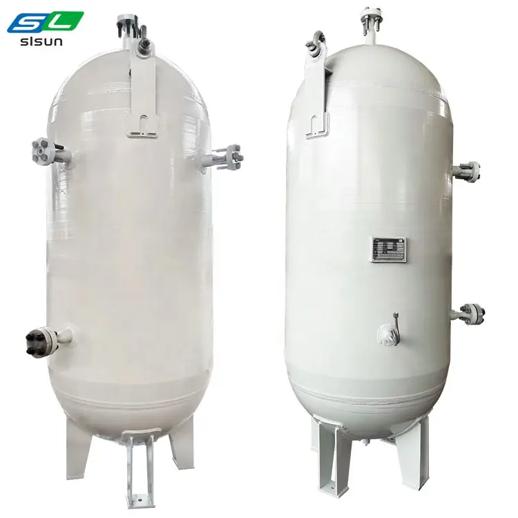 Tanque de armazenamento de gás hidrogênio norma ASME