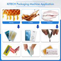 Machine de remplissage et d'emballage automatique d'huile d'olive facile à utiliser, sachet facile à clipser