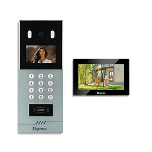 热卖高清摄像机家庭数字视频门公寓电话系统