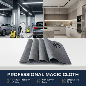 Chiffon <span class=keywords><strong>magique</strong></span> coréen pour le nettoyage sans traces, serviette en microfibre pour <span class=keywords><strong>vitres</strong></span> et extérieur de voiture, sans peluches, vente en gros, approvisionnement en vrac - Product Image 2