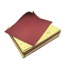 Papier abrasif Sia Quality 9x11 pouces en alumine avec support en latex, résistant à l'eau, grain 120, pour la finition de meubles haut de gamme