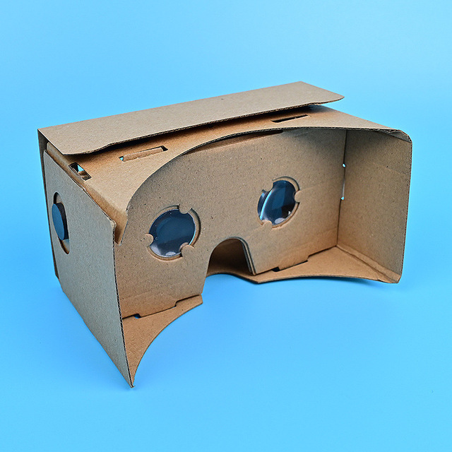Children's Handmade 3D Magic Mirror DIY Google Cardboard VR Eyewear case Virtual Reality Eyewear case Student Holiday Gift