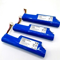 Batterie Li-ion 18650 3S 10.8V 11.1V 2200mAh pour aspirateur à main et serpillière à main