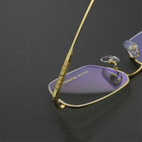 Kaca Mata kualitas tinggi klasik monras Opticas Lunettes De Luxe kacamata murni Titanium Lunette kacamata pria bingkai optik