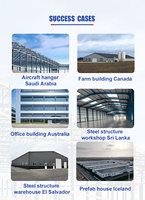 Hangar préfabriqué en structure métallique pour le stockage de jets privés et d'avions