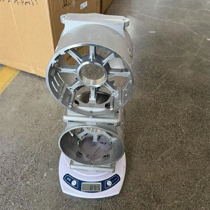 Boîtier de compresseur d'air en alliage d'aluminium 550W 1500W, pièce de rechange universelle avec trou pour câble - Product Image 2