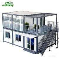 Maison conteneur pliable en Z de 20 pieds, préfabriquée, modulaire, portable, pour cabine, dortoir, bureau, habitation ou projet de logement