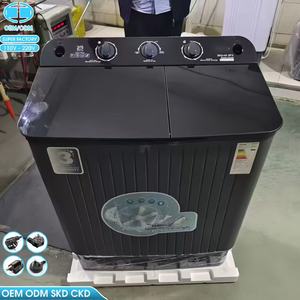 Lavadora semiautomática de doble tina de 8 kg para el hogar OEM/ODM - Equipo de lavandería personalizable, de bajo consumo y eficiente en energía - Product Image 2
