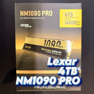 Lexar 4TB NM1090 PRO PCIe Gen5 NVMe M.2 2280 Dahili SSD, Yapay Zeka Hesaplamaları, Oyunlar için LNM109P004T-RNNNU - Product Image 1