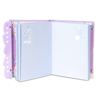 Diario secreto con cierre manual, encuadernación en espiral, tapa dura de PU, edición de regalo, dulces sueños, amigos