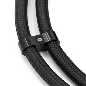 Tuyaux universels en nylon noir 10FT (3,05 mètres) AN6 AN8 AN10, <span class=keywords><strong>tuyau</strong></span> <span class=keywords><strong>de</strong></span> carburant PTFE, ligne <span class=keywords><strong>de</strong></span> <span class=keywords><strong>tuyau</strong></span> d'huile/<span class=keywords><strong>gaz</strong></span> pour refroidisseur en nylon tressé intérieur PTFE - Product Image 6