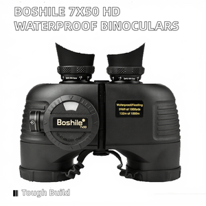 Boshiel 7X50 Hd Professionele Autofocus Stikstof Waterdichte Verrekijker 10x Vergroting Marine Kompas Oculair Buiten - Product Image 2
