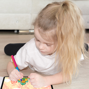 Stylet en silicone écologique pour enfants Écriture et <span class=keywords><strong>dessin</strong></span> fluides <span class=keywords><strong>sur</strong></span> l'écran tactile <span class=keywords><strong>Samsung</strong></span> Tab Ios Android - Product Image 1