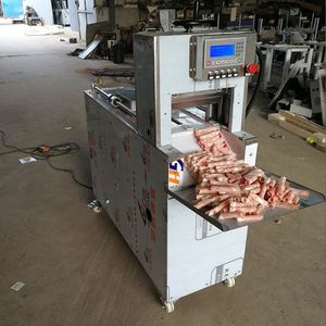 Machine de découpe de viande en tranches bon marché d'usine équipement de <span class=keywords><strong>boucherie</strong></span> trancheuse à viande à vendre - Product Image 2