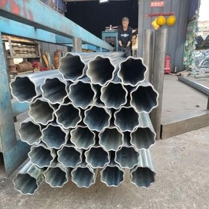 ผลิตในประเทศจีน Q235B Q345B ท่อเหล็กคาร์บอนรูปทรงพิเศษรีดเย็น รูปสามเหลี่ยม หกเหลี่ยม วงรี ท่อเหล็กขึ้นรูป - Product Image 5