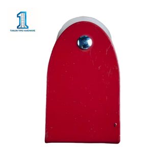 Ağır Hizmet Tipi Merdiven Kasnak Bloğu - Merdiven Kaldırma İşlemleri için Naylon Tekerleğiyle Kırmızı Boyalı Çelik Braket - Product Image 4