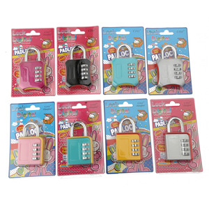 Candado de combinación CJSJ de 80x47x14 mm, aleación de zinc, con combinación reajustable, para bolsa de gimnasio, armario, viajes. - Product Image 5