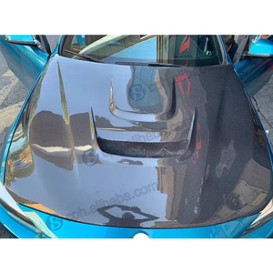 Capó Delantero de Fibra de Carbono Real Estilo CS Personalizado para F30 <span class=keywords><strong>328i</strong></span> Sedán F35 2013 2014 <span class=keywords><strong>2015</strong></span>+ Capó y Guardabarros de Carbono Mejorados - Product Image 5