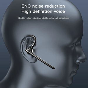 Auriculares Inalámbricos con Cancelación de Ruido de Fábrica, Adaptador de Modos, Conexión BT, Yyk-526, Auriculares Empresariales con Gancho para la Oreja, Manos Libres - Product Image 3