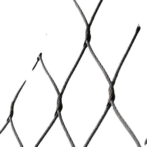 Thắt Nút Loại Oxit Đen Linh Hoạt Dây Cáp Bằng Thép Không Gỉ Tay Dệt Zoo <span class=keywords><strong>Wire</strong></span> <span class=keywords><strong>Mesh</strong></span> - Product Image 3