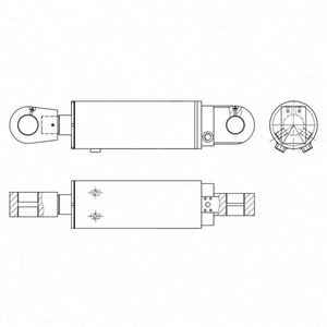Estructura de gancho para brazo/cucharón/brazo de excavadora estándar ISO9001 bibo, con rodamiento central de bomba, en venta - Product Image 5