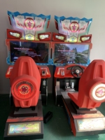 Console de jeu de course automobile à monnayeur, simulateur de conduite, cockpit de simulation de course, garantie 1 an
