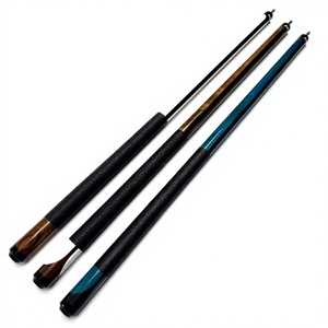 Taco de billar de arce con unión Uniloc, punta de 11.5mm/13mm, agarre de cuero y junta central para billar y snooker - Product Image 4