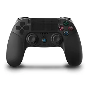 جهاز تحكم في ألعاب الفيديو لاسلكي جهاز تحكم عن بُعد يعمل بالبلوتوث لأجهزة PS4 جهاز تحكم عن بُعد يعمل بالصدمات مزدوج اليدوي عصا تحكم أصلية لأجهزة PS4