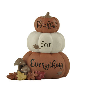 Zucche in resina impilate Set <span class=keywords><strong>di</strong></span> decorazioni <span class=keywords><strong>di</strong></span> Halloween in <span class=keywords><strong>tre</strong></span> feste grato per <span class=keywords><strong>tutto</strong></span> - Product Image 1